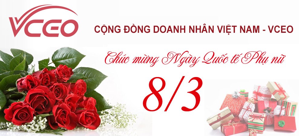 VCEO chúc mừng ngày Phụ nữ Việt Nam 08/03