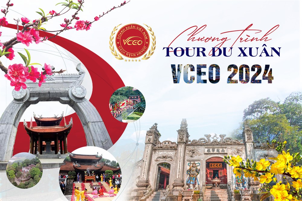 Du xuân VCEO 2024: Doanh nhân Việt Nam dâng hương báo công các vua Hùng nhân dịp mừng xuân mới