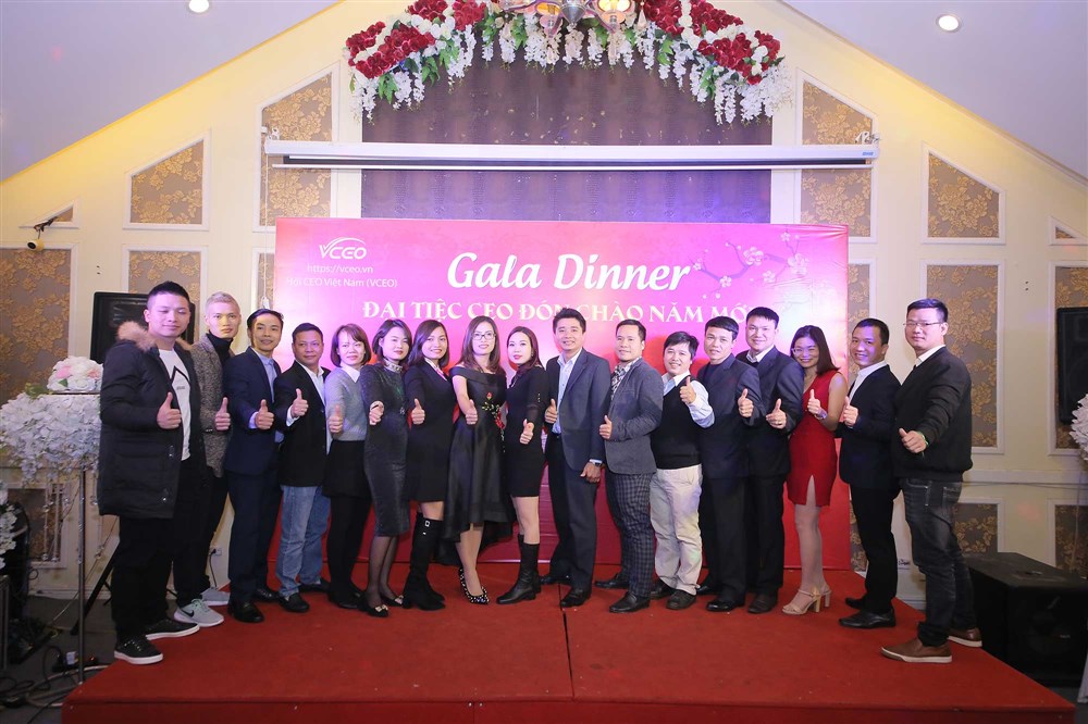 Đêm hội Gala Dinner - "Đại tiệc CEO đón chào năm mới 2018"