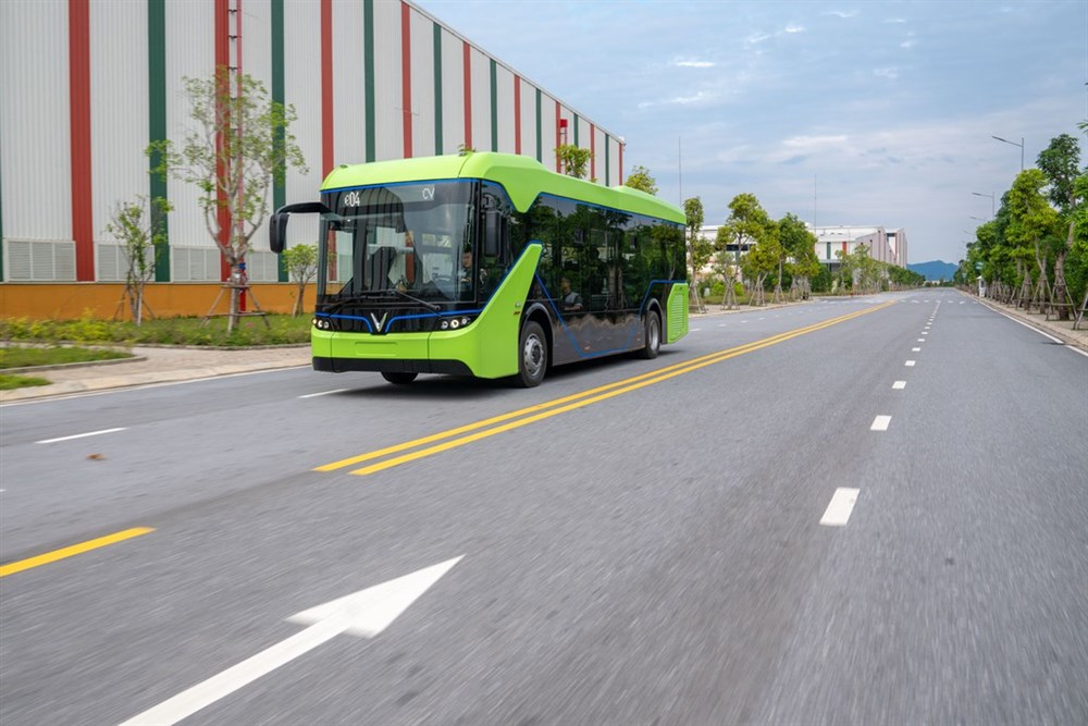 Xe bus điện Vingroup chạy thử thành công: VinBus xịn sò sắp ra mắt