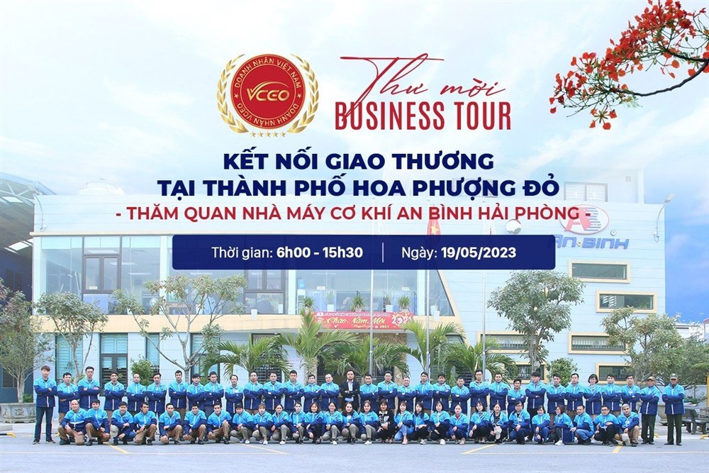 VCEO tổ chức chương trình: Kết nối giao thương với gần 50 chủ doanh nghiệp tại Hải Phòng, kết hợp thăm quan nhà máy cơ khí An Bình