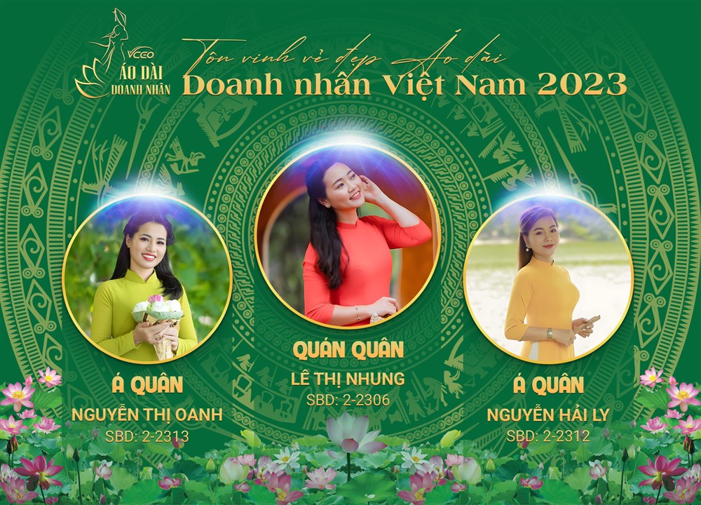 Kết quả chung kết cuộc thi: Tôn vinh vẻ đẹp Áo Dài Doanh Nhân Việt Nam 2023 do VCEO tổ chức