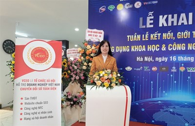 VCEO tham dự Tuần lễ kết nối giao thương hàng hoá ứng dụng KHCN và Đổi mới sáng tạo