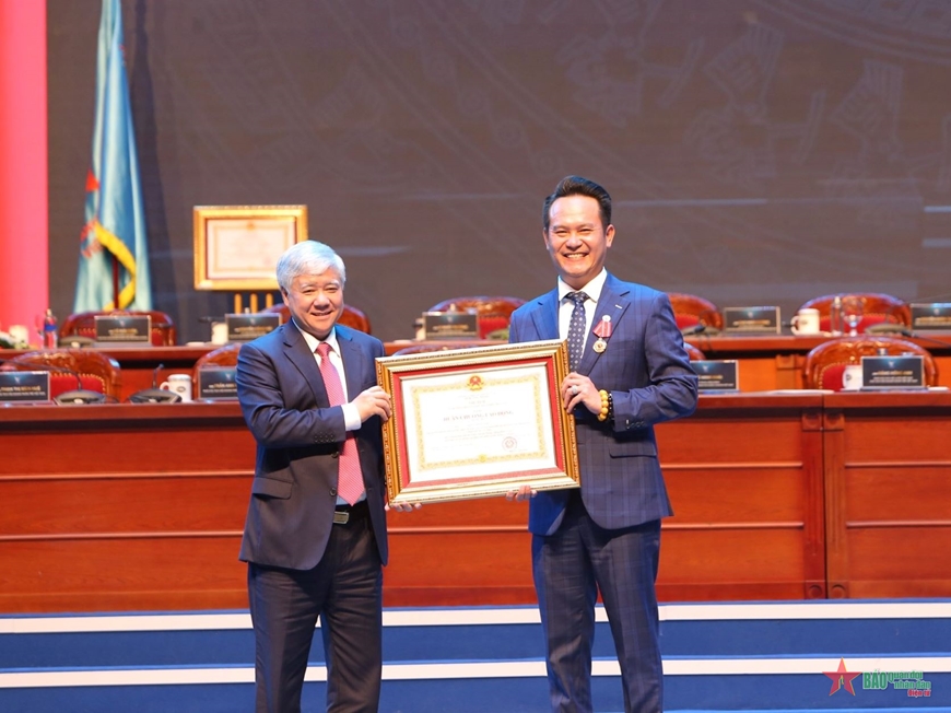 Phiên trọng thể Đại hội đại biểu toàn quốc Hội Doanh nhân trẻ Việt Nam lần thứ VII